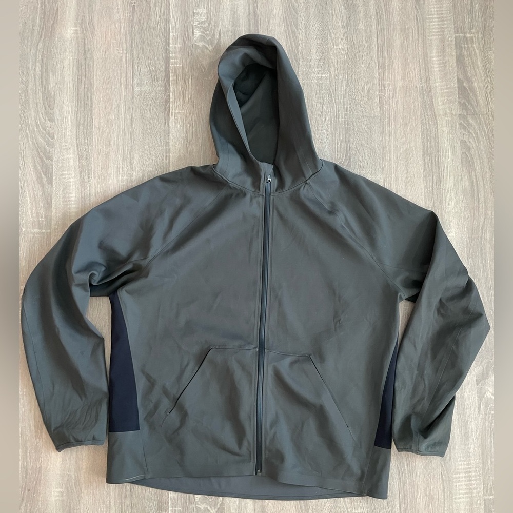 LULULEMON Chamber Hoodie Jacket Army green with black panels XXL